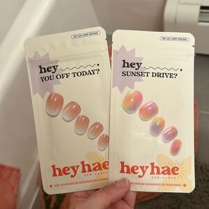 NEW gel nail strips (2 pack)